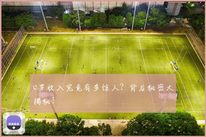 c罗收入究竟有多惊人？背后秘密大揭秘！